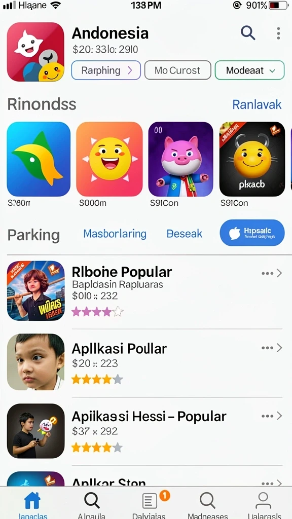 Karakter dengan desain unik dan kemampuan khusus.