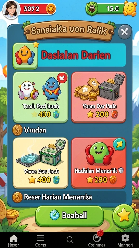 Tampilan antarmuka yang intuitif dan mudah digunakan.