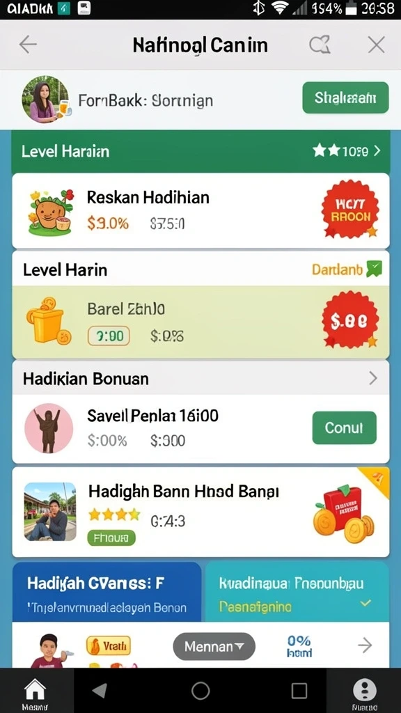 Tampilan antarmuka yang sederhana dan intuitif.