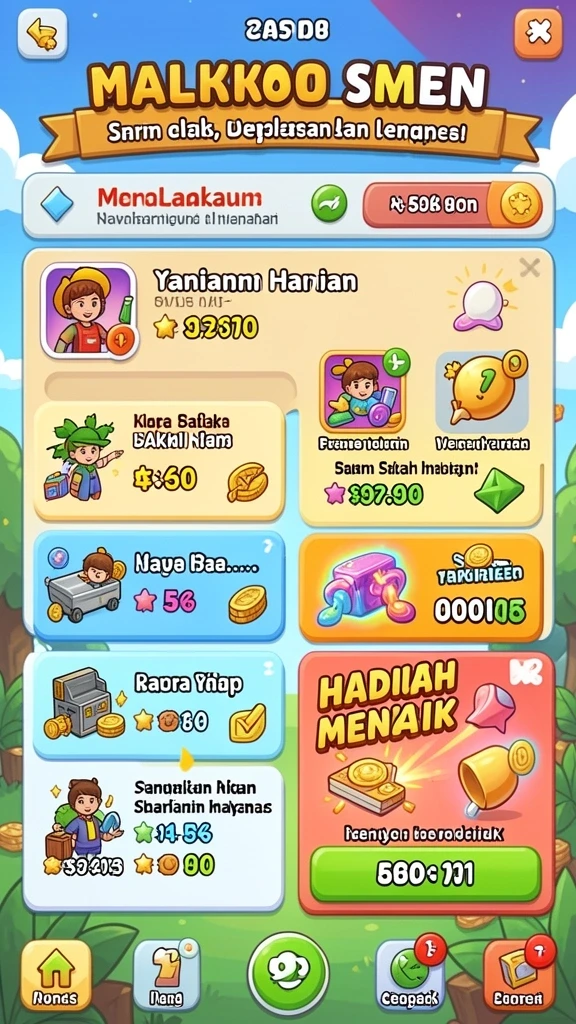 Mode multiplayer yang memungkinkan persaingan seru.