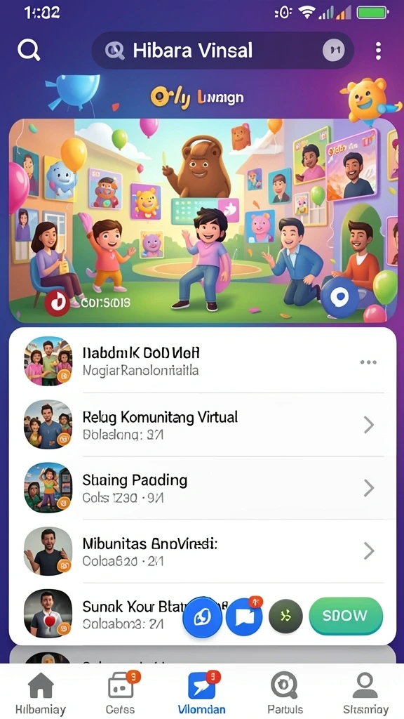 Tampilan antarmuka yang bersih dan user-friendly.