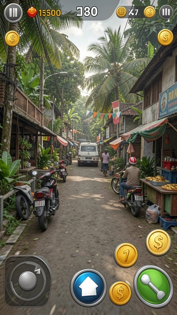 Karakter yang dapat disesuaikan sesuai keinginan pemain.