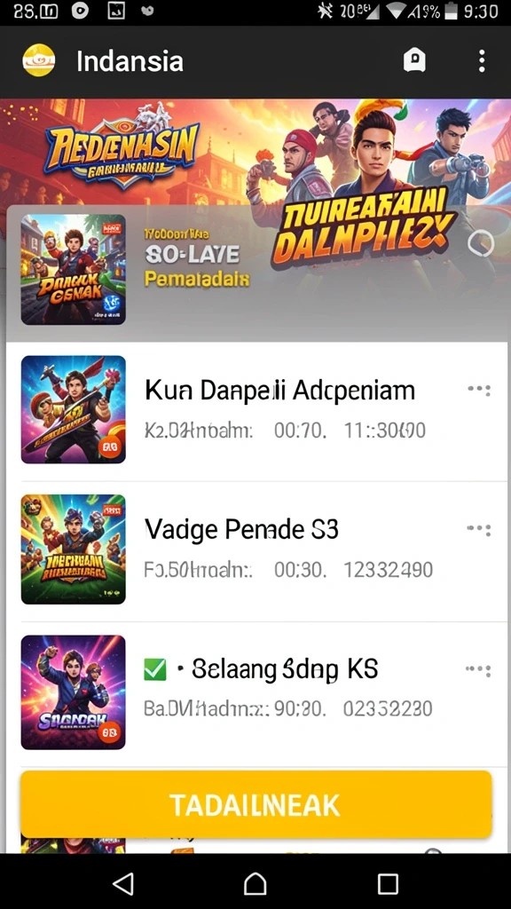 Tampilan antarmuka yang menarik dan mudah dinavigasi.