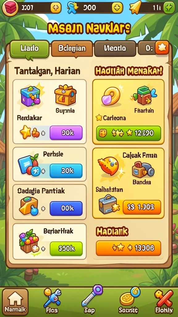 Tampilan antarmuka yang menarik dan mudah digunakan.