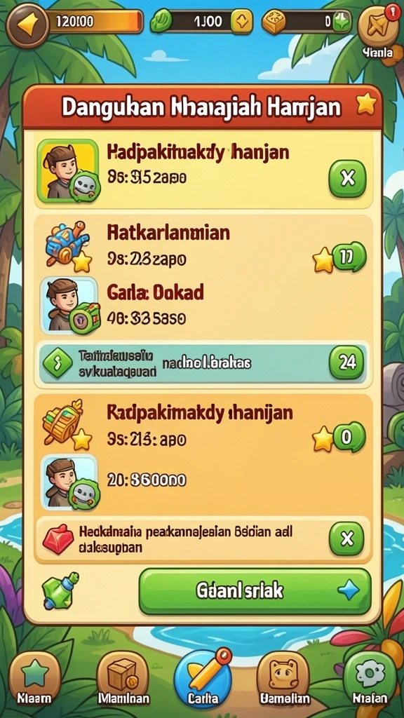 Antarmuka pengguna yang intuitif dan menarik.