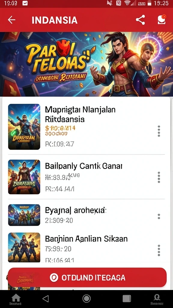 Fitur leaderboard untuk melihat peringkat pemain.