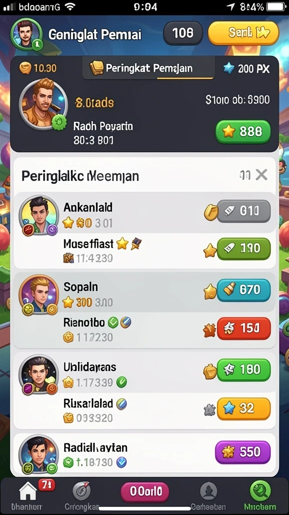 Tampilan antarmuka yang mudah digunakan.