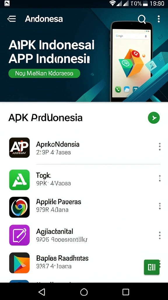 Tampilan antarmuka yang user-friendly.