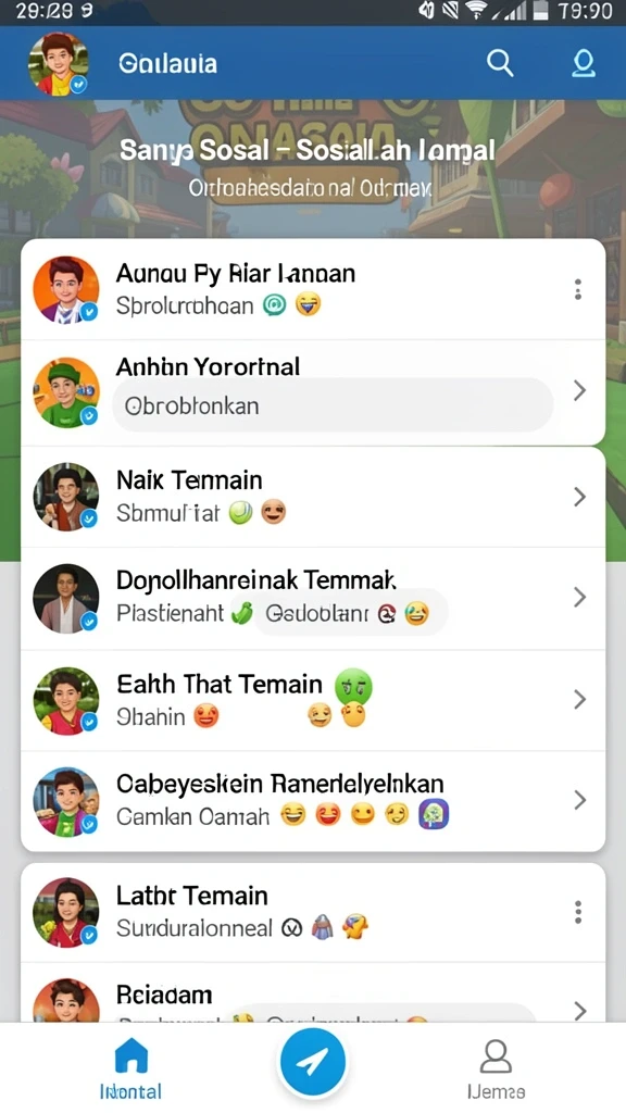 Tampilan antarmuka yang ramah pengguna.