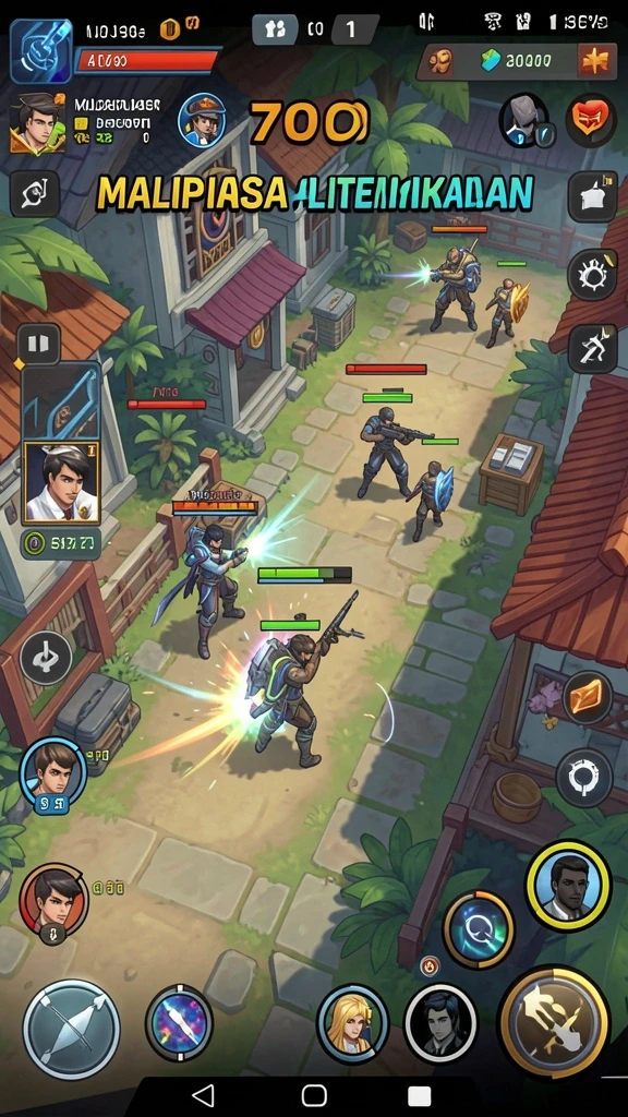 Gameplay yang interaktif dan penuh tantangan.