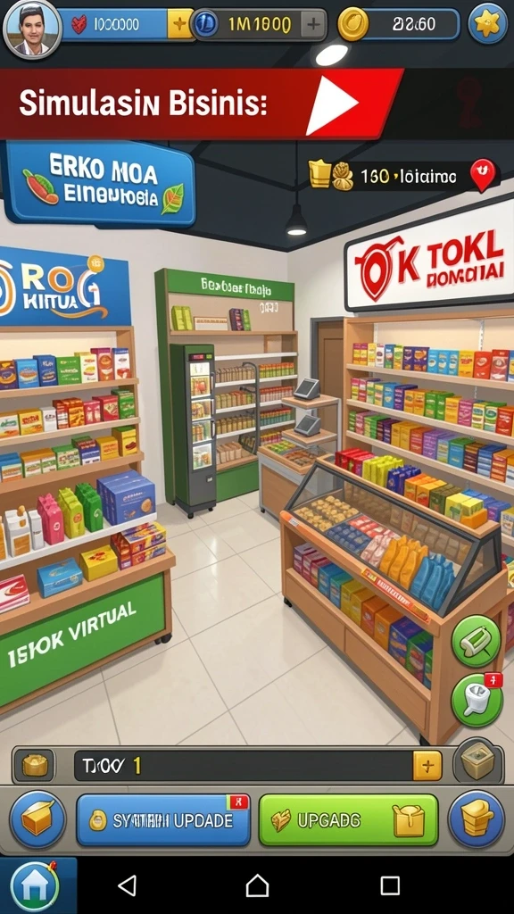 Tampilan antarmuka yang menarik dan user-friendly.