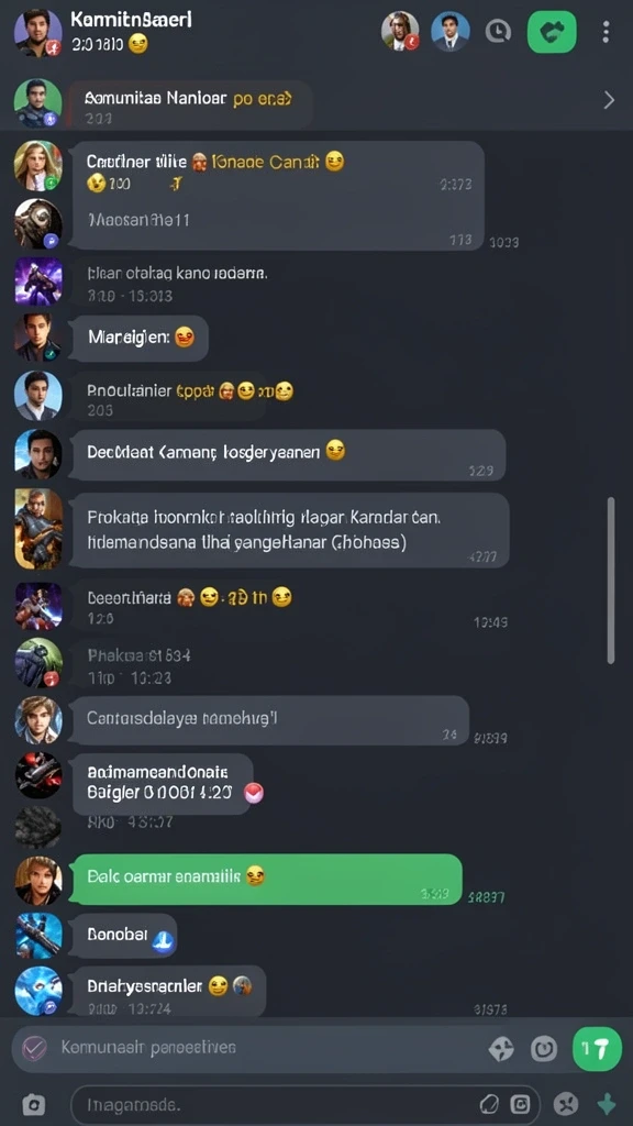 Karakter-karakter unik dengan kekuatan spesial.