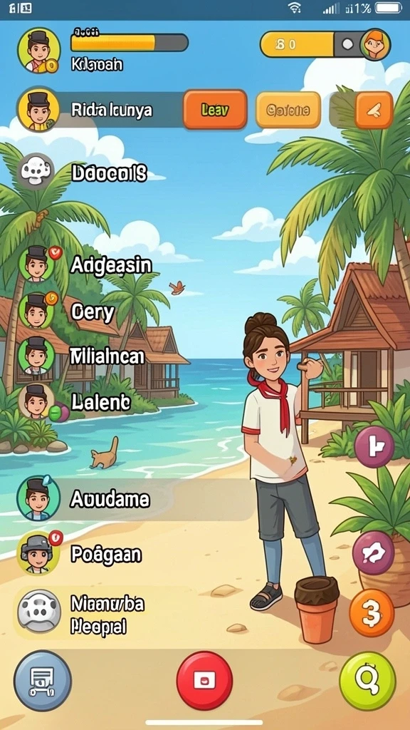 Level tantangan yang seru untuk dimainkan.