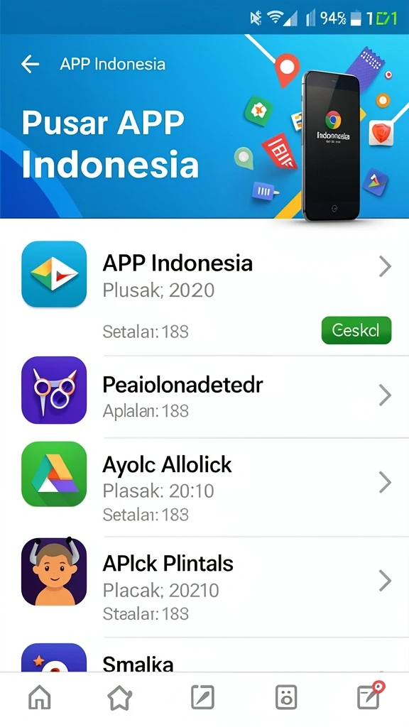 Tampilan antarmuka yang intuitif dan menarik.
