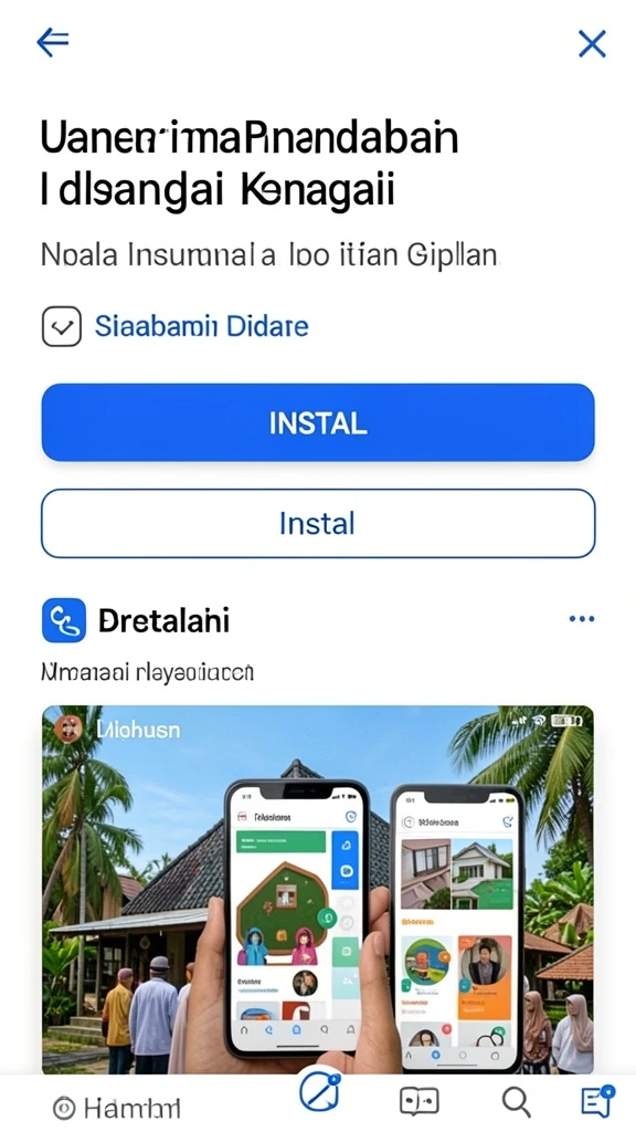Fitur promosi yang terus diperbarui dan menarik.