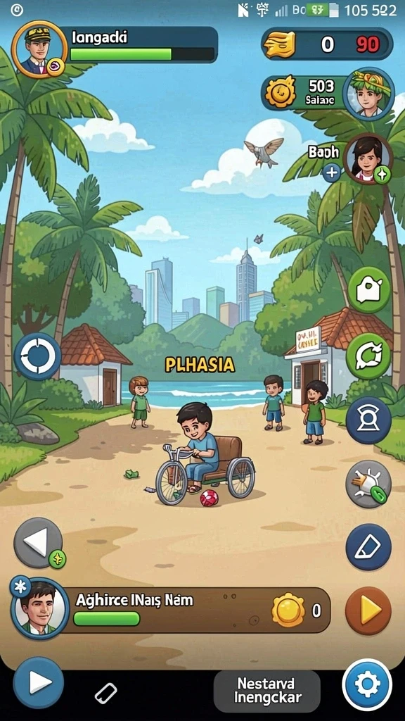 Tampilan antarmuka yang user-friendly dan menarik.