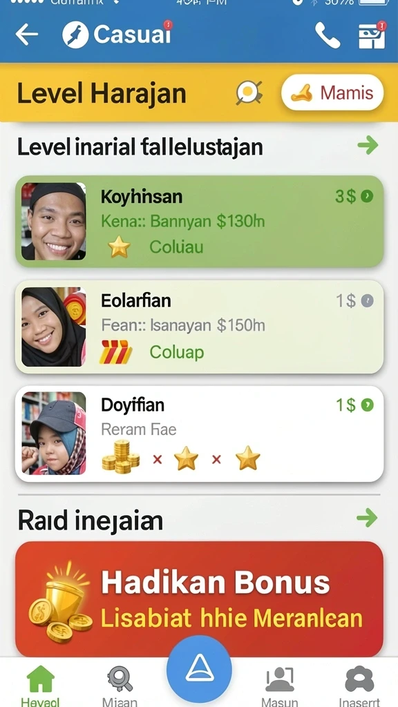 Grafik yang memukau dan efek suara yang imersif.