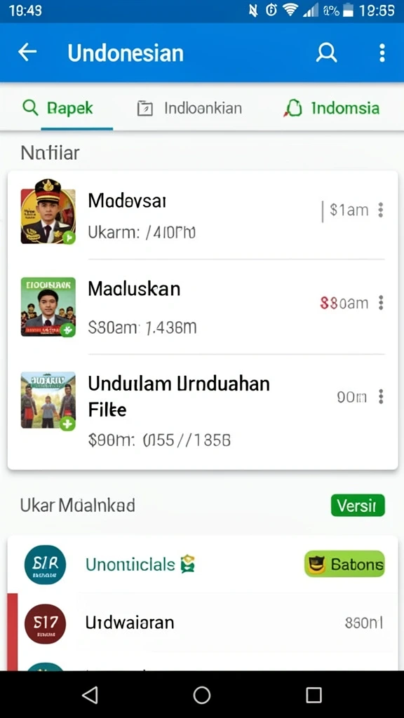 Gameplay yang seru dan penuh tantangan.