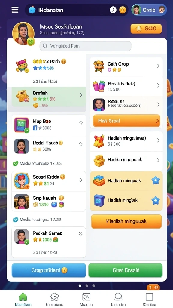 Momen seru saat menyelesaikan misi bersama teman.