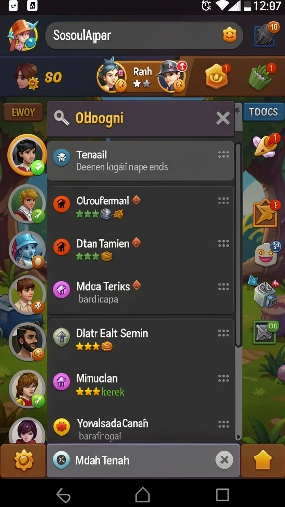Gameplay yang seru dan interaktif.