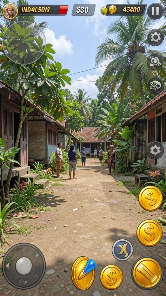 Tampilan antarmuka yang menarik dan modern.