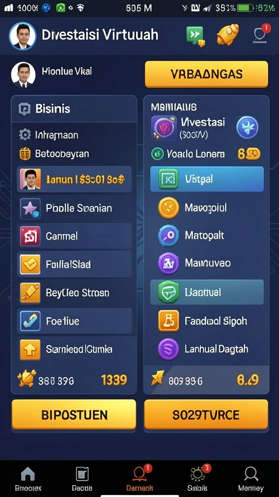 Tampilan antarmuka yang ramah pengguna.