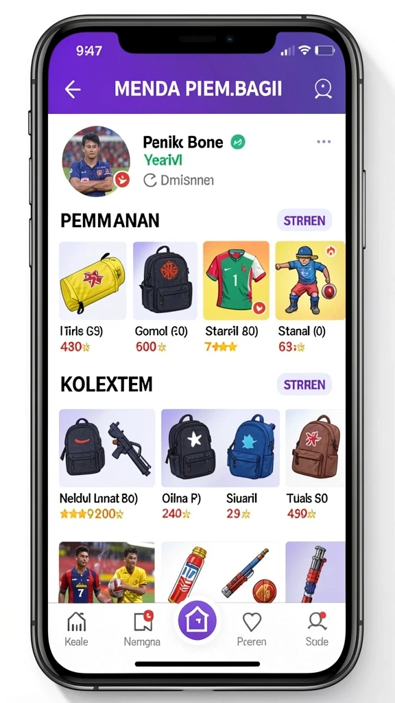 Setiap level penuh dengan tantangan dan rintangan seru.