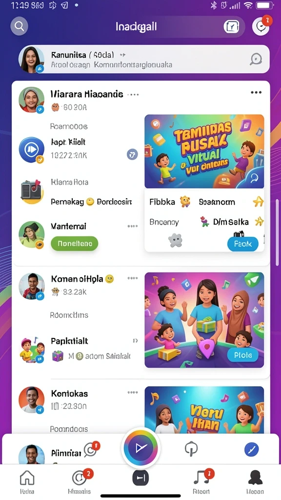 Mode permainan multiplayer yang seru dan kompetitif.