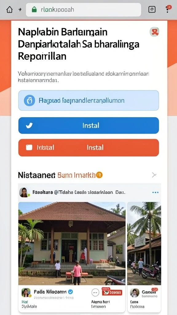 Karakter yang bisa dikustomisasi dengan berbagai item.