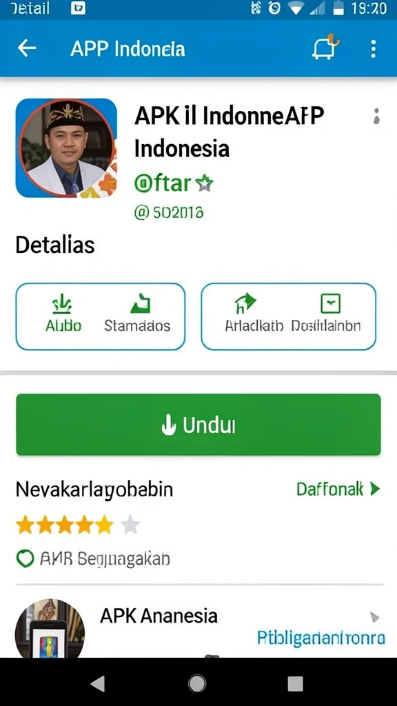 Menu permainan yang beragam dan mudah dinavigasi.