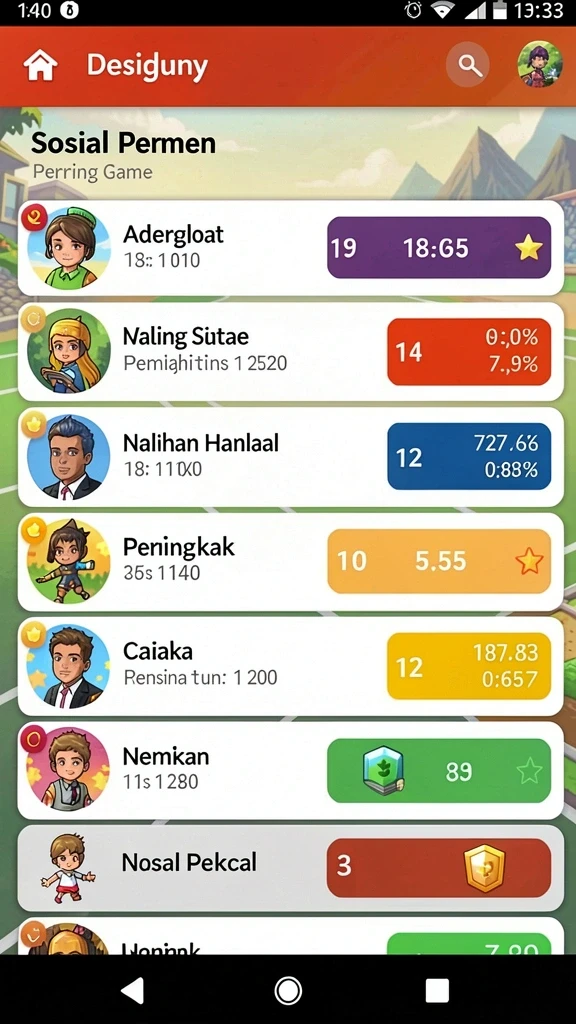 Tampilan antarmuka utama SAUDITOTO yang menarik.