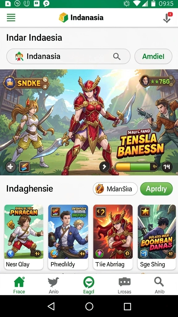 Keseruan bertarung di level yang penuh tantangan.