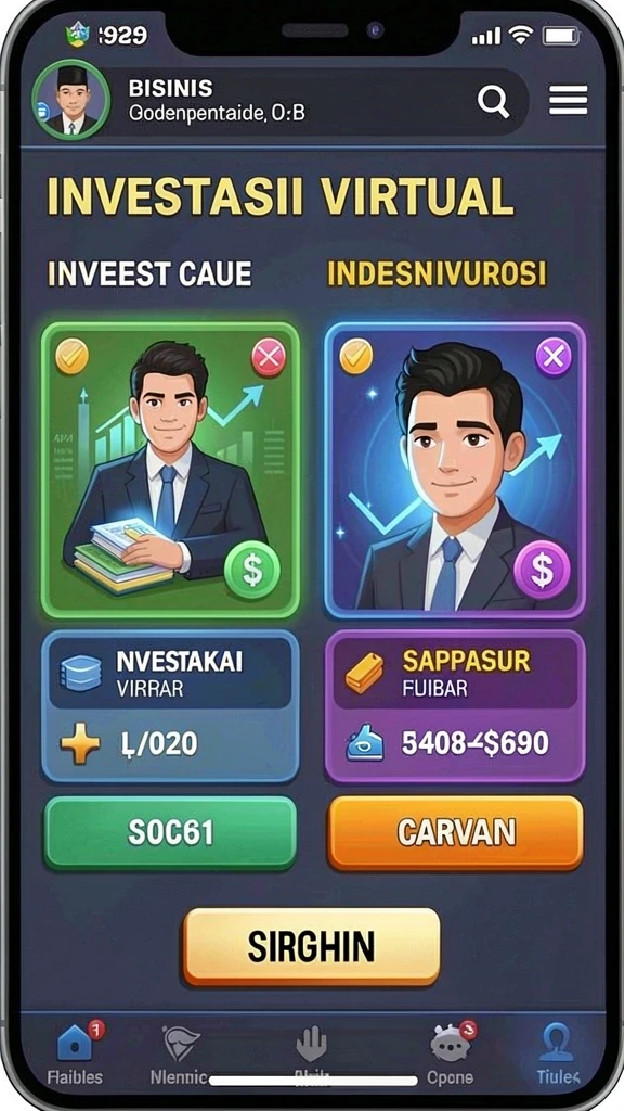 Fitur sosial untuk bermain bersama teman atau secara online.